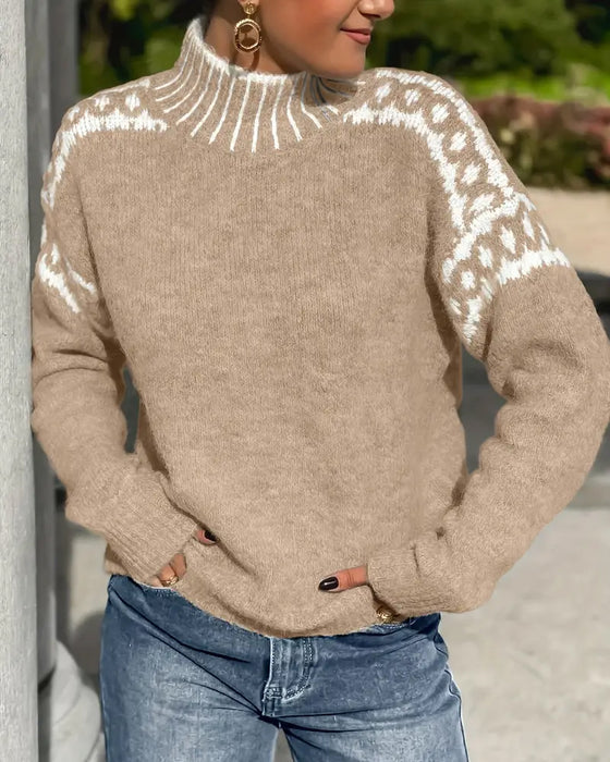 Rowan™ | Knitted Winter Sweater