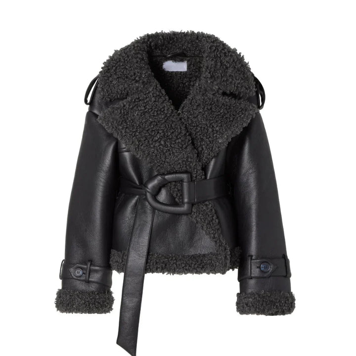 Adeline™ | Belted Fur Coat
