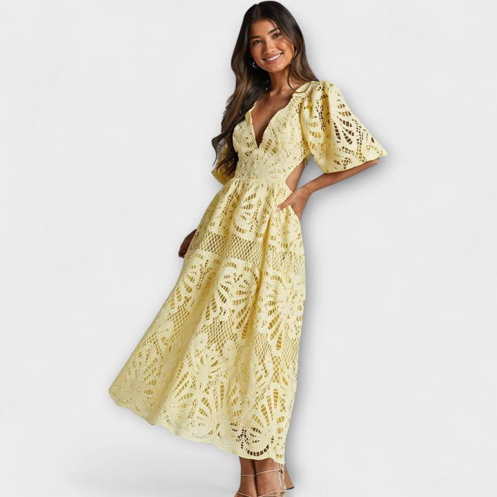 Elegant Dress with Delicate Details