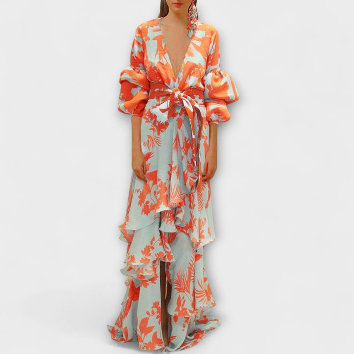 Marie - Chiffon Holiday Dress