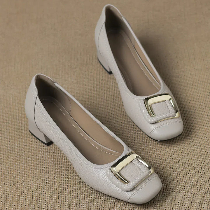 Zoe Chic Comfort Heels - Effortless Everyday Elegance