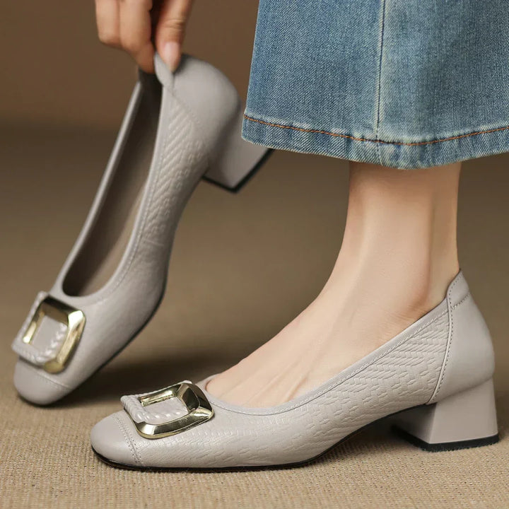 Zoe Chic Comfort Heels - Effortless Everyday Elegance