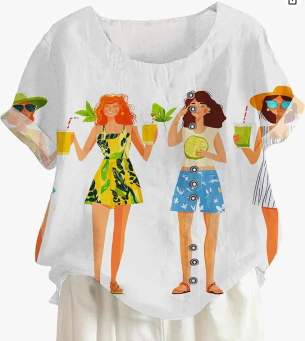 Party Lovely Blouse - Maxi